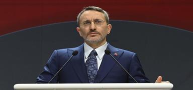 �leti�im Ba�kan� Altun'dan Suriye mesaj�: Hakk� �st�n tutarak, adaleti tesis etmek i�in m�cadelemizi s�rd�rece�iz