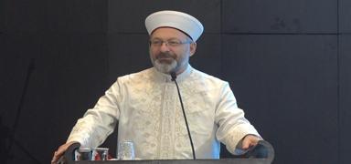 Diyanet ��leri Ba�kan� Erba�: Haf�zl���n amac� Allah'�n kelam�n� muhafaza etmek