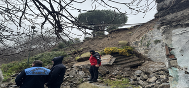 Toprak kaymas sonucu istinat duvar ykld