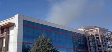 ankr'da korkutan otel yangn