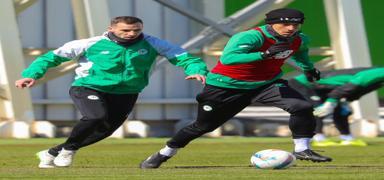 Konyaspor kupada kar��la�aca�� Galatasaray ma��n�n �al��malar�na ba�lad�