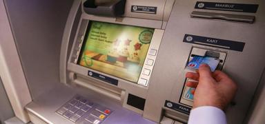 ATM gvenlik kameralarnca yz grnts tespit edilemeyenler ilem yapamayacak