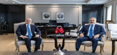 Bakan Fidan, Hasani ile bir araya geldi