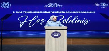 Emine Erdoan: ule Yksel enler Vakfmz, 11 deprem ilinde kuraca ktphaneler iin kutluyorum