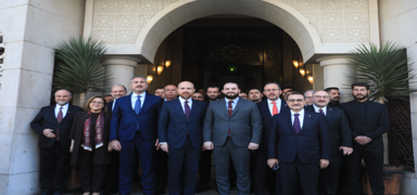 lim Yayma Vakf Mtevelli Heyeti Bakan Bilal Erdoan'dan am'a ziyaret