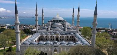Sultanahmet Camisi'nde bir ilk