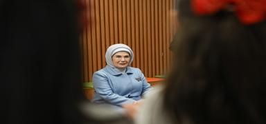 Emine Erdoan'dan ata tohumlarnn Tarm Kredi Kooperatifi marketlerinde satlmasna ilikin paylam