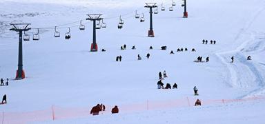 Kayak merkezlerindeki kar kalnlk oranlar belli oldu