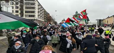 Trump'n Gazze plan sve'te protesto edildi