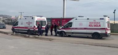 Kocaeli'de k�rm�z� ���k kazas�: Ambulans otomobille �arp��t�