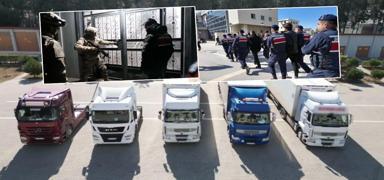 Piyasa de�eri 20 milyon lira: Osmaniye'de geni� �apl� 'change ara�' operasyonu