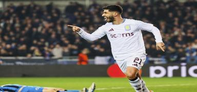 Aston Villa, Club Brugge deplasmanndan avantajla dnyor