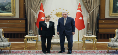 Kitarovic Ankara'da...