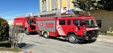 Arnavutky Devlet Hastanesi'nde yangn
