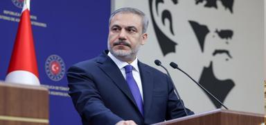 Bakan Fidan'dan Suriye aklamas