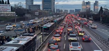 �stanbul'da trafik �ilesi