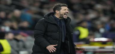 Diego Simeone: Bizim amac�m�z finale kalmak