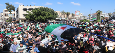 Lazkiye halk�ndan �ara y�netimine destek: B�l�c�l��� kesinlikle kabul etmiyoruz