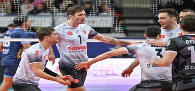 Ziraat Bankkart'n yar finalde rakibi Trentino Itas