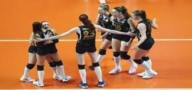 ampiyonlar Ligi'ndeki Trk derbisinde kazanan VakfBank