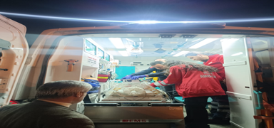 Yeni doan bebek ambulans uakla stanbul'a sevk edildi