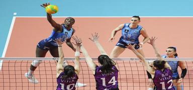 Eczac�ba�� Dynavit, CEV �ampiyonlar Ligi'ne veda etti