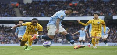 Manchester City ile Brighton puanlar paylat