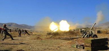 Ermenistan'dan Azerbaycan mevzilerine taciz ate�i