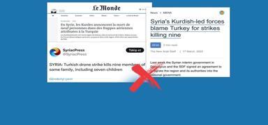 Suriye �zerinden T�rkiye'ye iftira