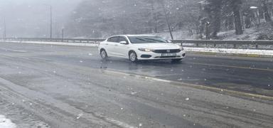 Bolu Da'nda kar ya devam ediyor