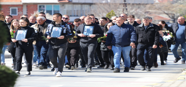 Kuzey Makedonya'da yangnda hayatn kaybedenler topraa veriliyor