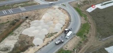 O anlar dronla anbean grntlendi
