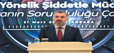 RTK Bakan ahin: Kadna ynelik iddette medyann rol ok byk