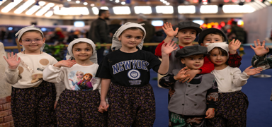 Klliye'de Ramazan etkinlikleri sryor! ocuklar doyasya elendi