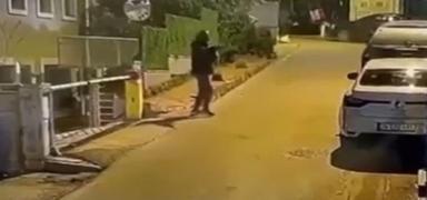 ili'de Irak Konsolosluu'na dzenlenen silahl saldrnn grntleri ortaya kt