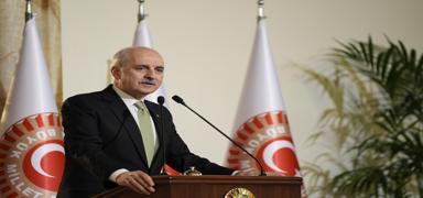 TBMM Bakan Kurtulmu, Filistin, BAE ve Msr meclis bakanlaryla Gazze'yi grt