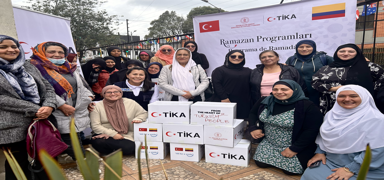 TKA'dan Kolombiya'da gda destei