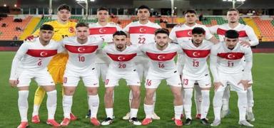 U21 Milli Takm, Belarus'a malup oldu