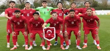 U20 Milli Takm, Romanya'ya kaybetti