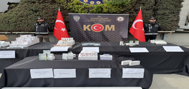 stanbul'da kaaklk operasyonu