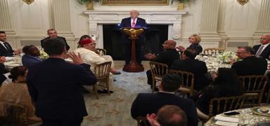 Trump'tan Beyaz Saray'da iftar