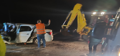 Afyonkarahisar'da trafik kazas�: 2 �l�