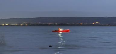 Kanonun devrildii glde kaybolmutu! Sporcudan ac haber