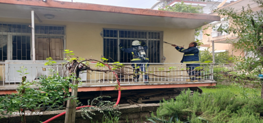 Babas�na k�z�p evi ate�e verdi