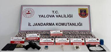 Yalova'da uyuturucu operasyonu: 5 gzalt 1 tutuklama