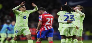 Barcelona'ya tur iin tek gol yetti