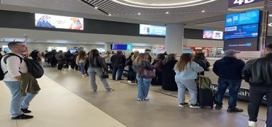 Ramazan Bayram dn stanbul Havaliman'nda younluk