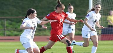 Kadn Futbol Takm, Slovenya'ya deplasmanda malup oldu