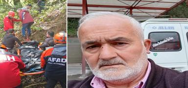 Giresun'da kay�p ihbar� yap�lan ki�i dereye devrilen otomobilinde �l� bulundu