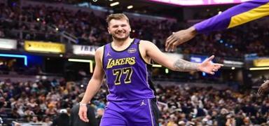 Doncic maa damga vurdu! Lakers farkl kazand